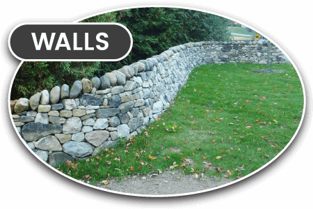 stone wall construction